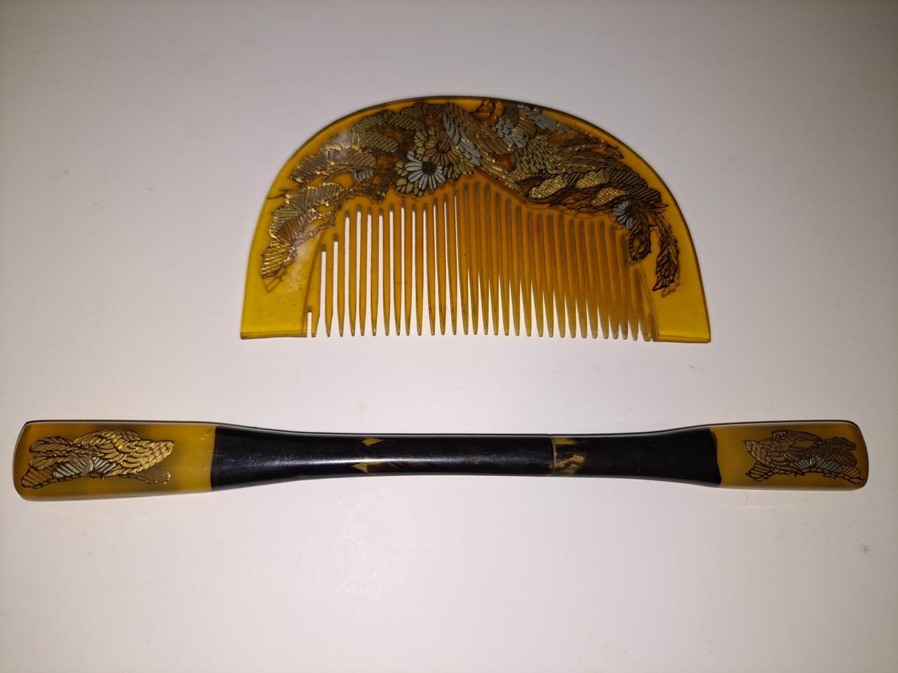 대모 빗외머리꼿이 셋트