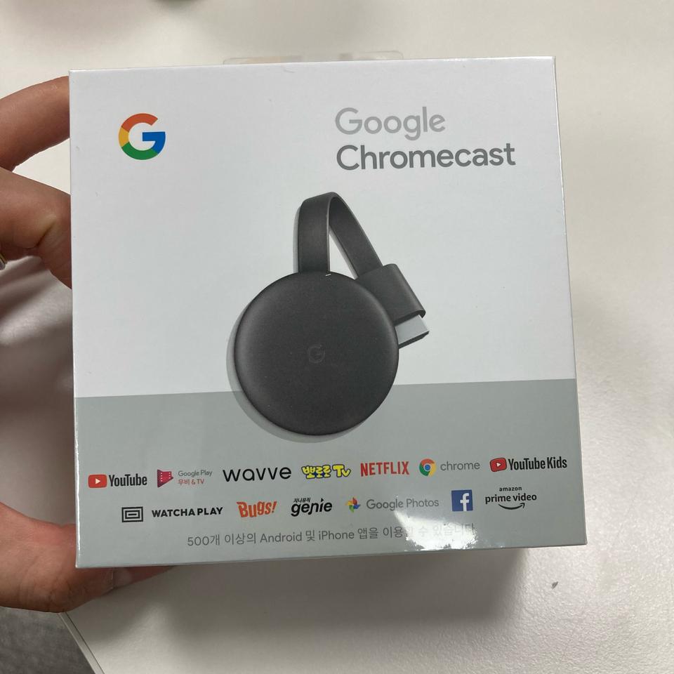 구글 크롬캐스트3 새상품 (미사용)