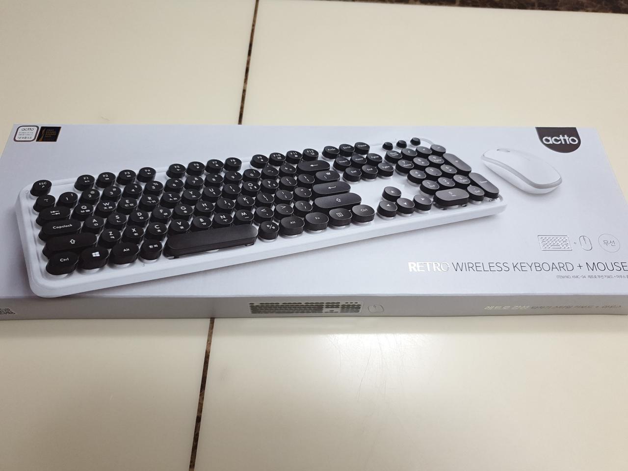 미개봉)엑토 무선키보드+마우스 세트!