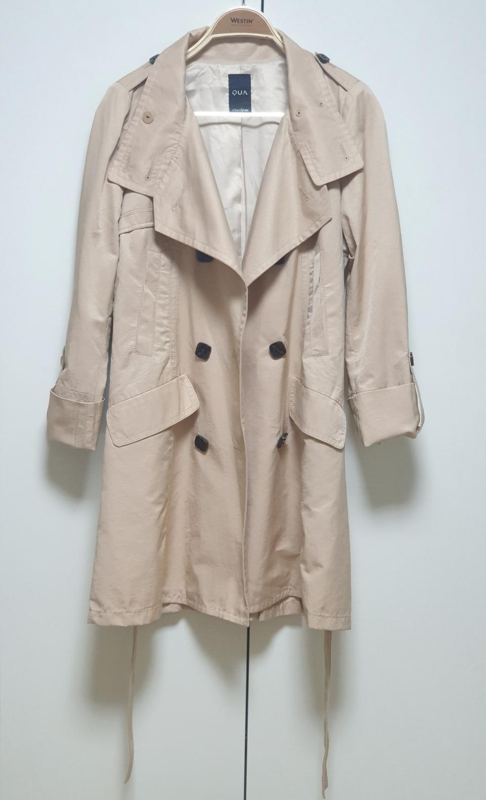 연베이지 투웨이 트렌치코트