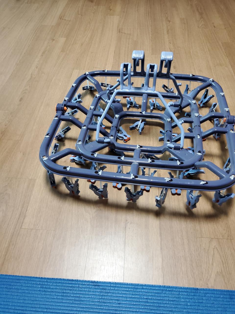 접이식 빨래집게건조대