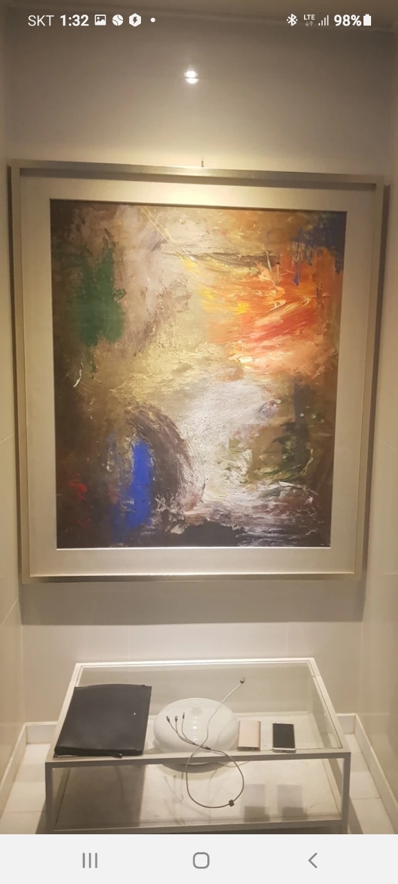 작가 미상에 추상화