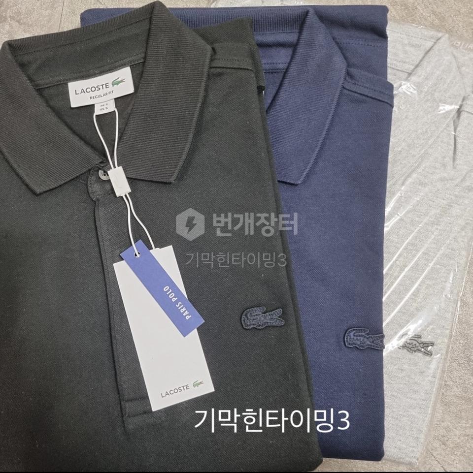 정품.새상품>> 라코스테 파리폴로 반팔 카라티