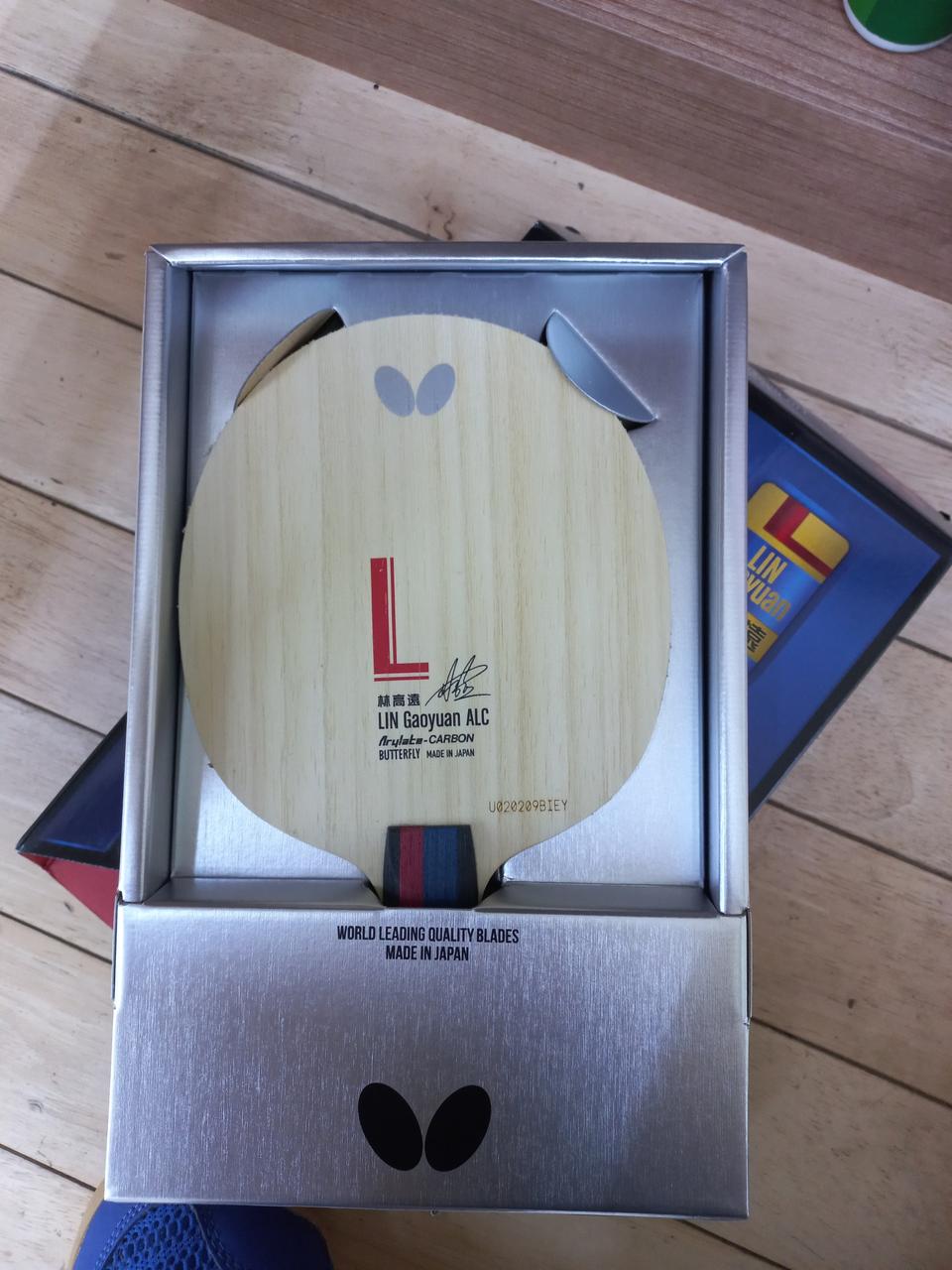 탁구라켓 린가오위엔fl