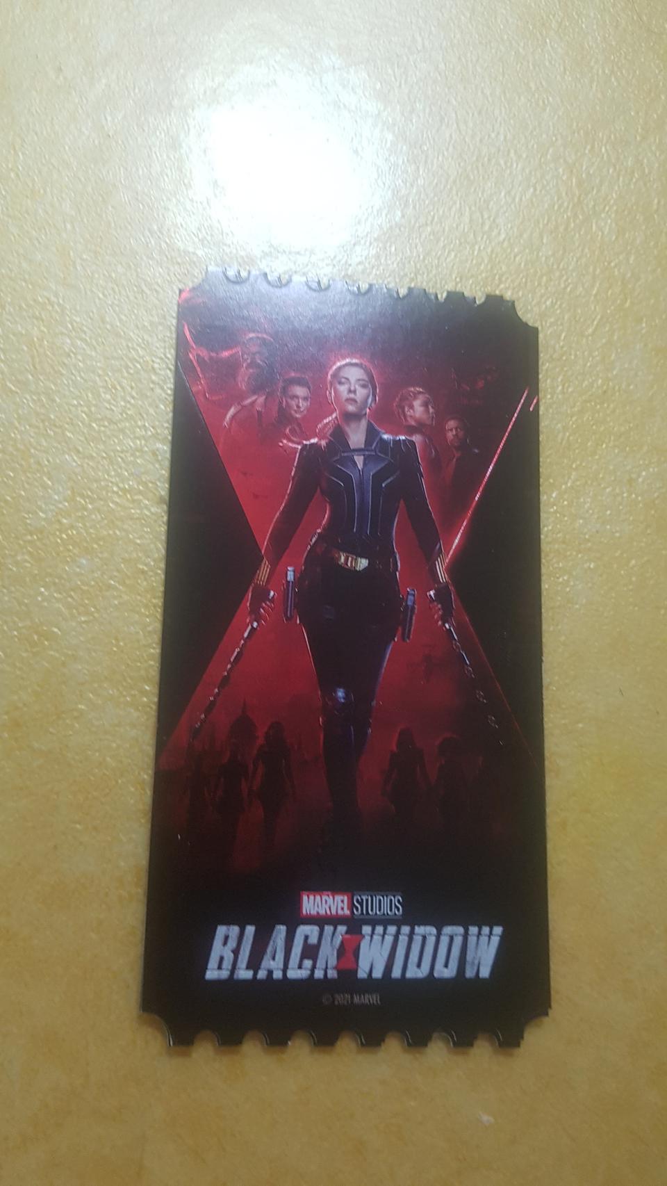 블랙위도우 오리지널티켓 교환