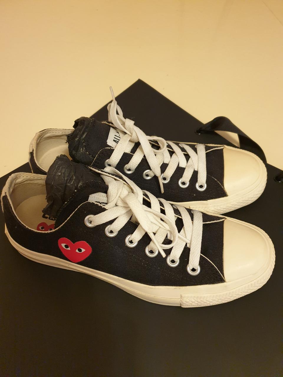 꼼데가르송 컨버스 로우 운동화 판매 240cm