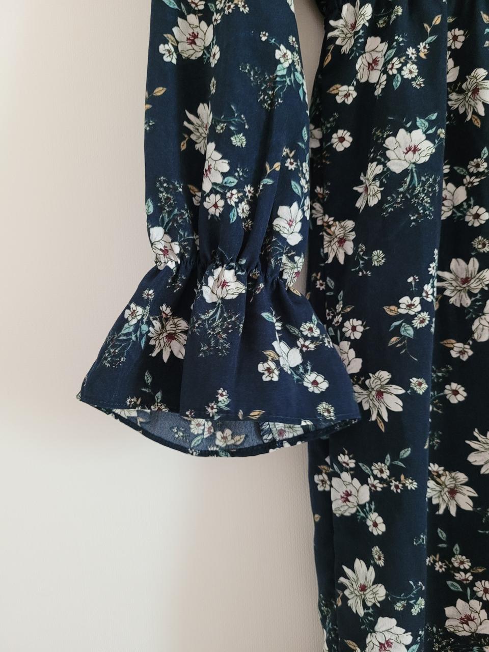 플라워  롱 원피스