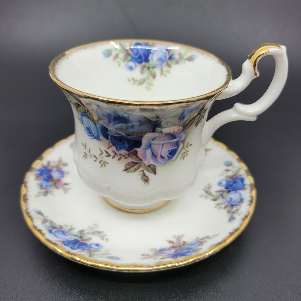 로얄 알버트 문라이트로즈 데미타세 듀오