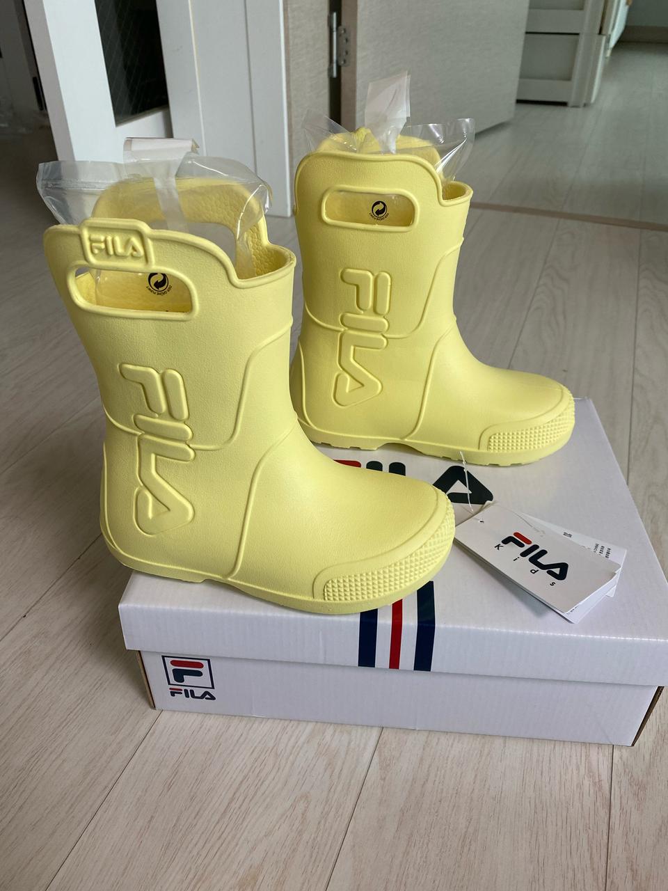 휠라 아동용 레인 플렉스 레인부츠 (아동장화)