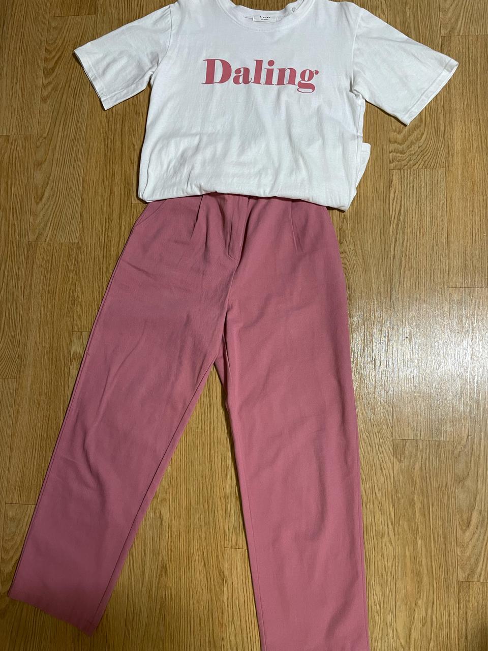 티셔츠&바지 세트