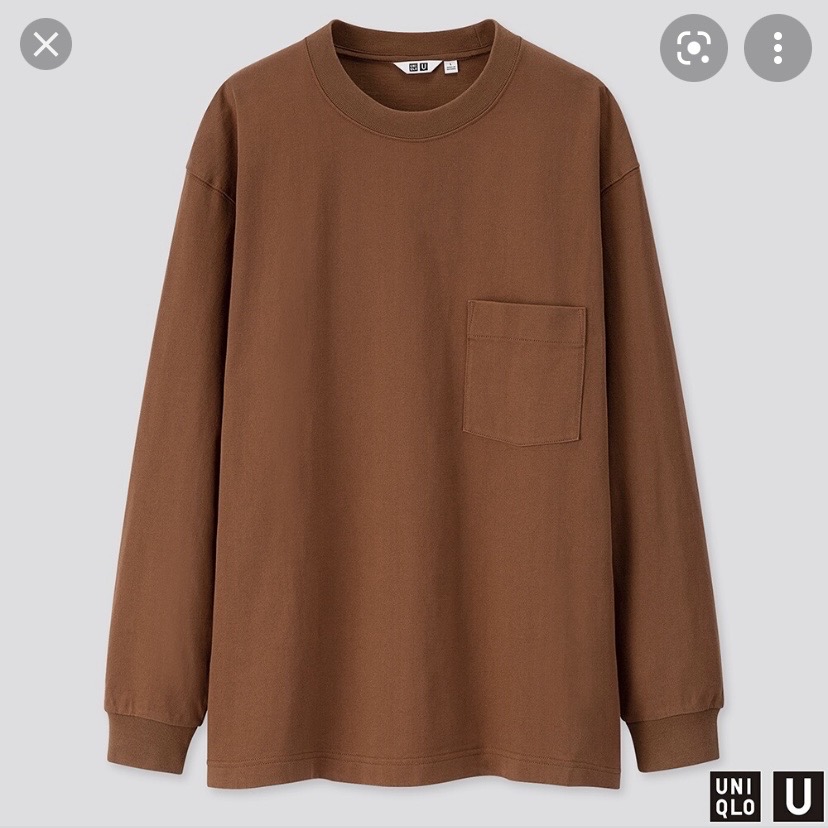 [유니클로] U크루넥 긴팔