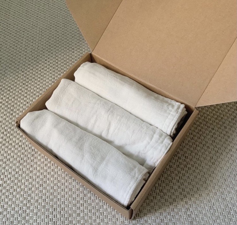 단 하루 오늘만세일 무형광소창수건(3겹)셋트 팝니다새상품