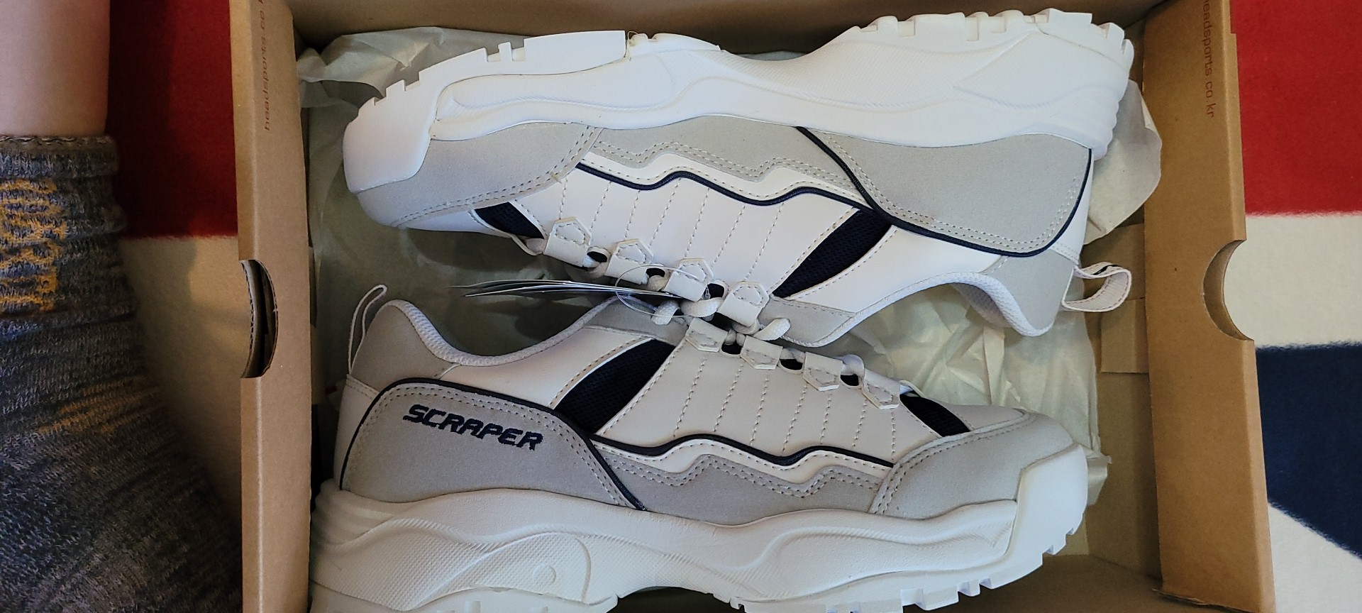 헤드운동화 265mm 새상품!!!