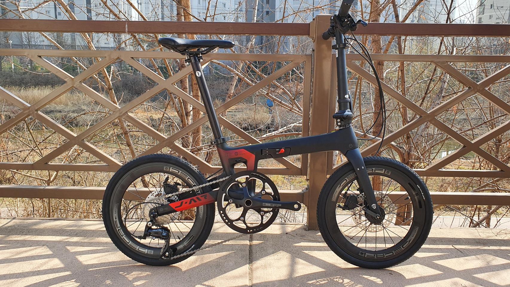 16인치 접이식미니벨로 카본 전시기스 미사용