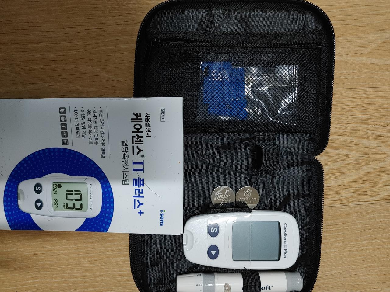 당뇨 검사지50개+ 혈당측정기 01071774569