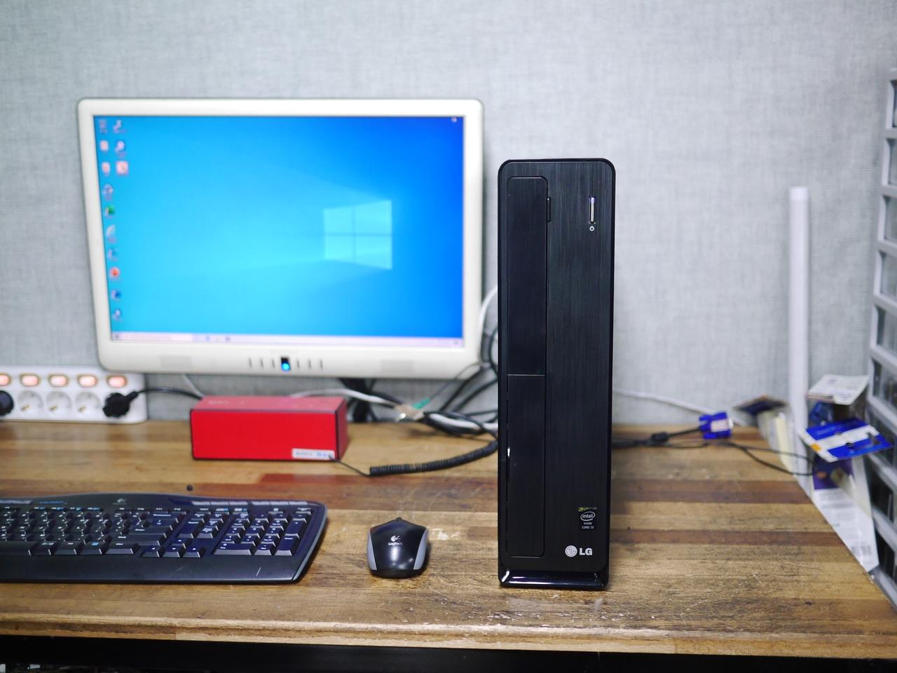 엘지 슬림형 컴퓨터 i3-4130 8GB SSD120GB 판매 사무용 수원