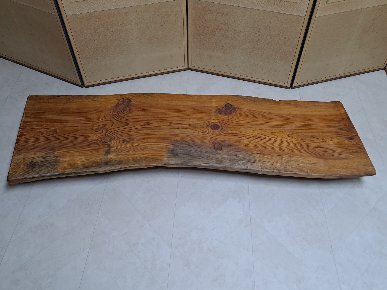 육송 소나무 떡판