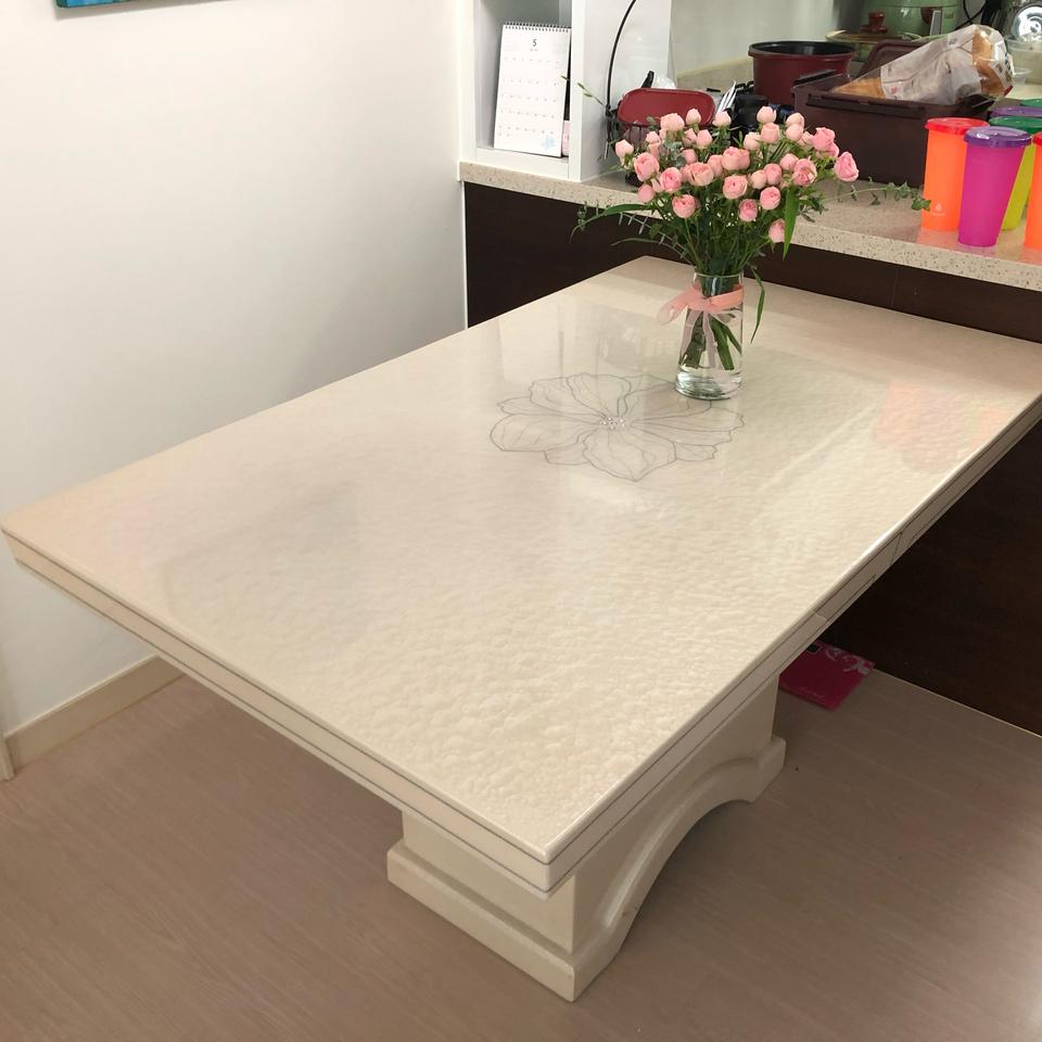 천안 대리석 4인식탁 팔아요