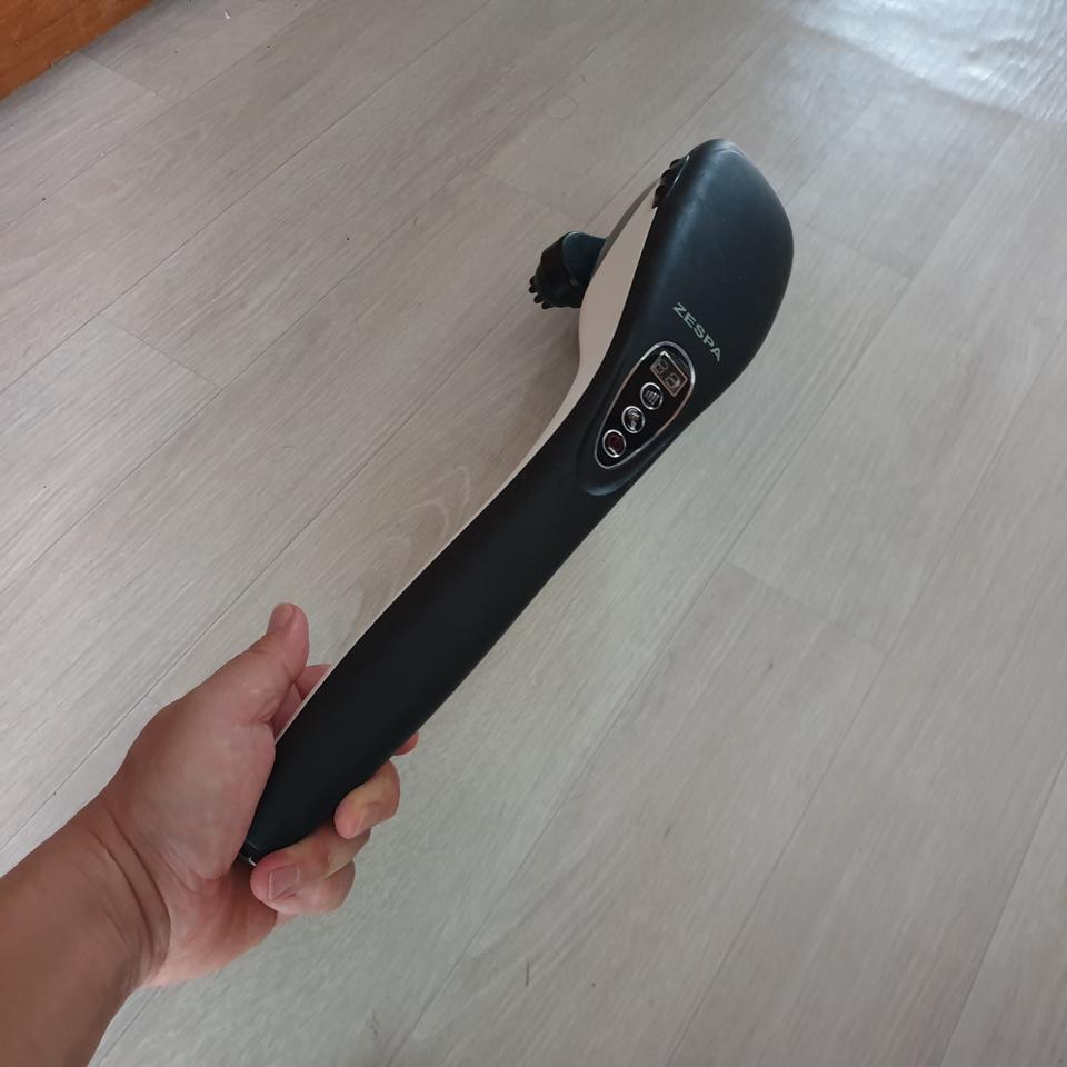 제스파 듀얼 무선 핸드마사지기 맞춤식 강도속도조절기능