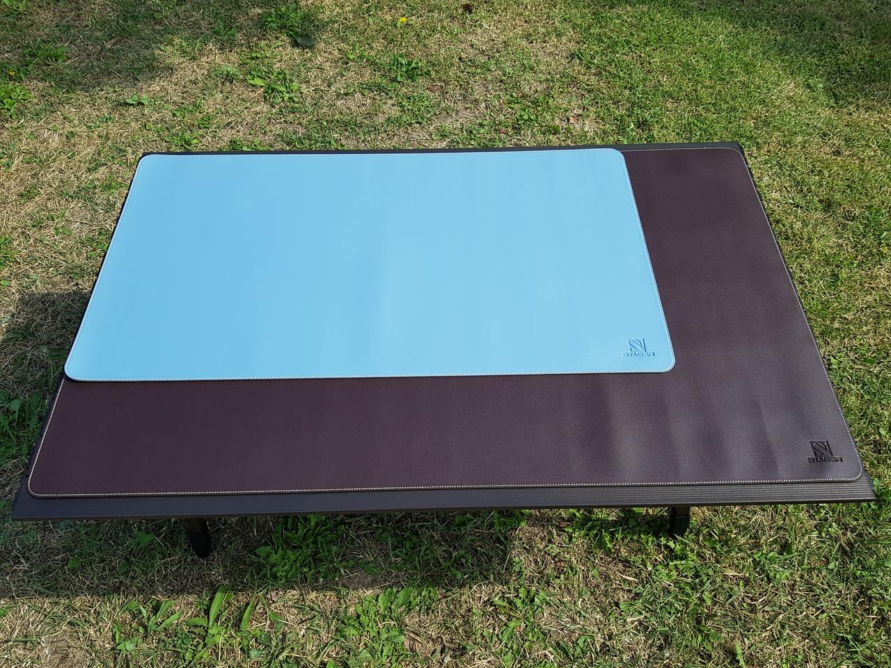 캠핑 가죽 테이블보 방수 커버 테이블매트