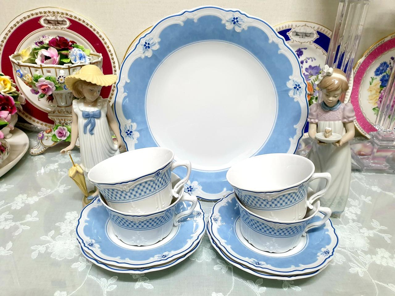 독일 후첸로이터 에스텔블루 티잔 2조