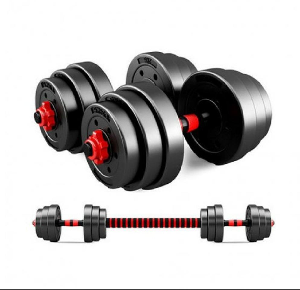 새상품) 40kg 무게조절 바벨겸 덤벨 홈덤벨 홈바벨 덤바벨