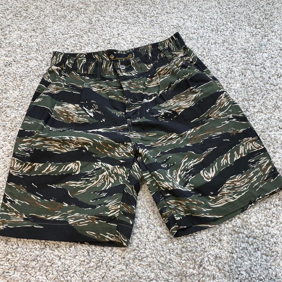 프리즘워크 밀리터리 정글 사파리 숏 팬츠 30