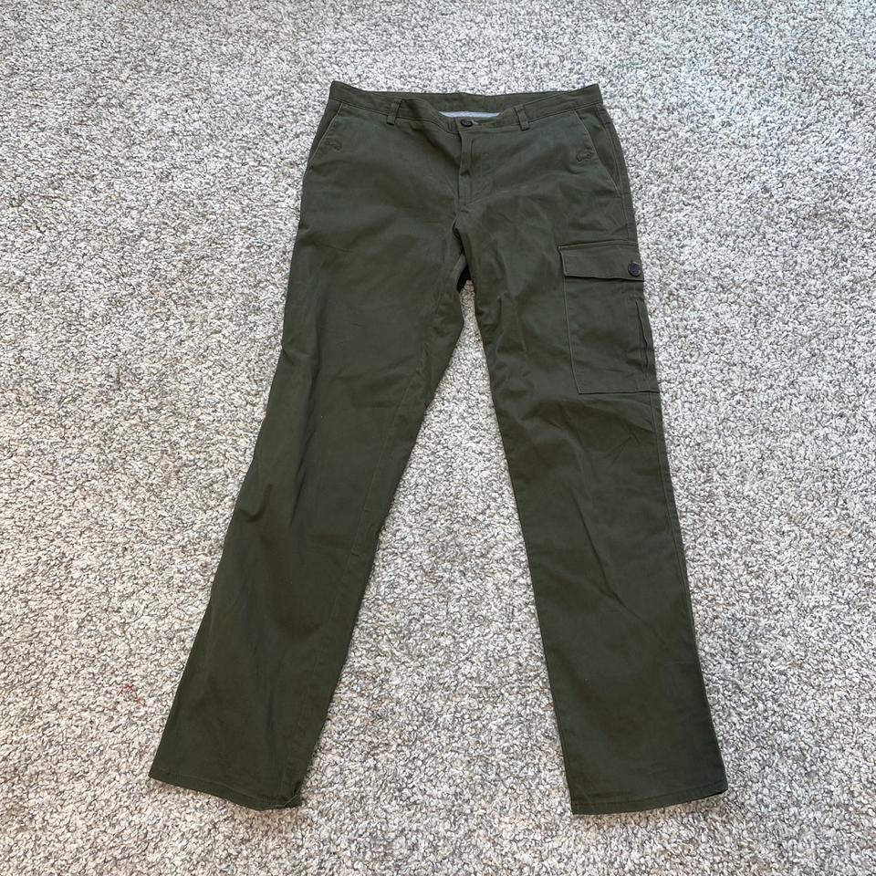 캘빈클라인 카키 조거 면 바지 32 X 32