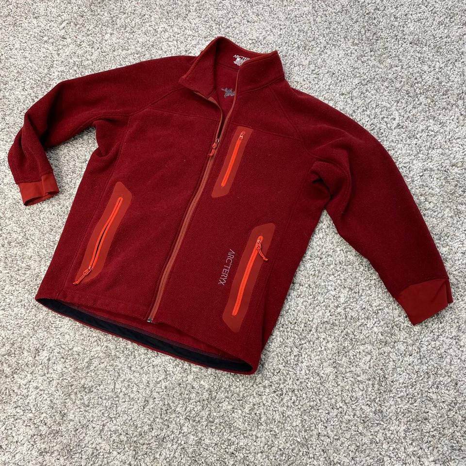 정품 아크테릭스 집업 플리스 후리스 7부 자켓 M