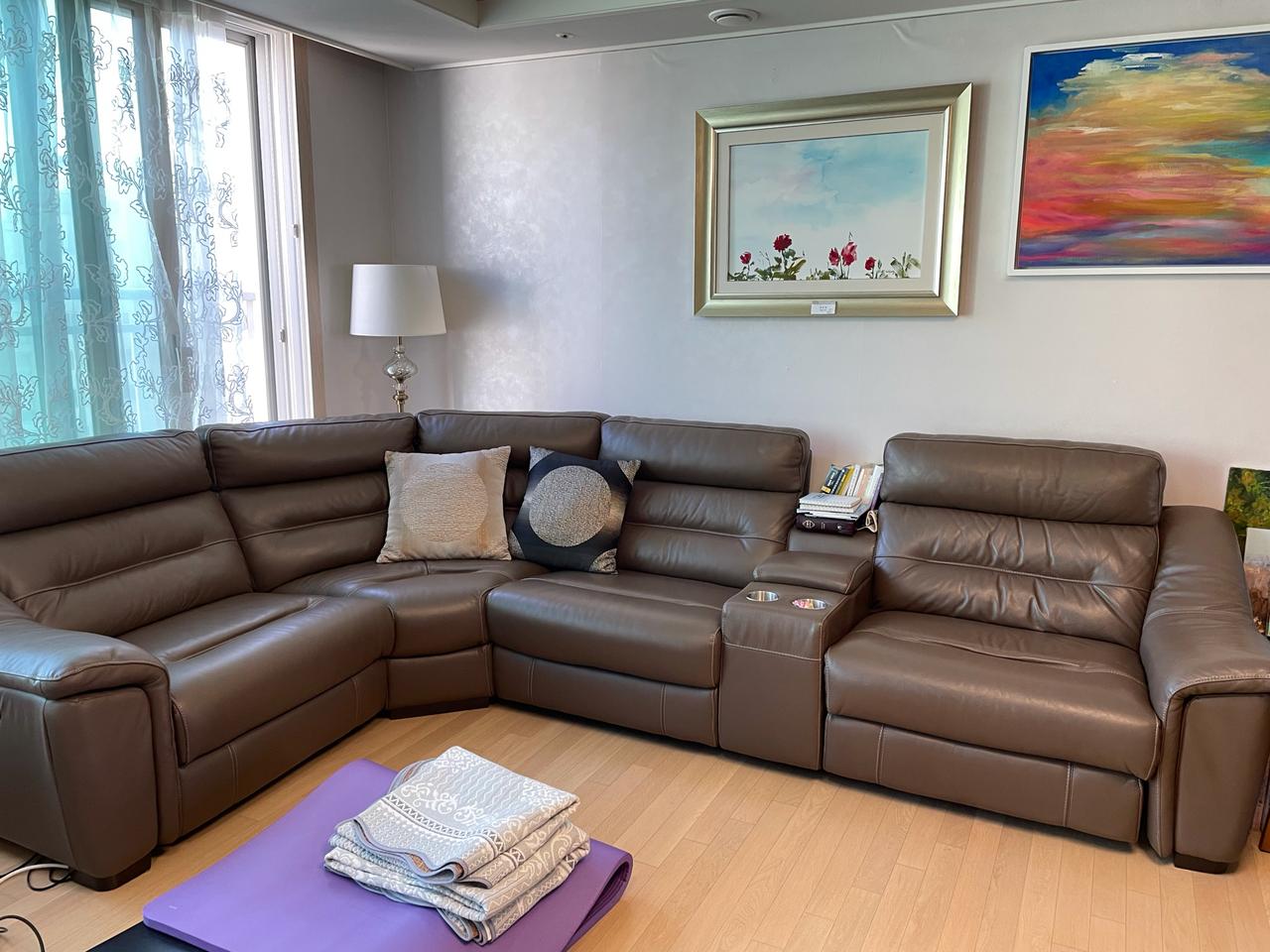 수입 리클라이너 쇼파 싸게 팝니다