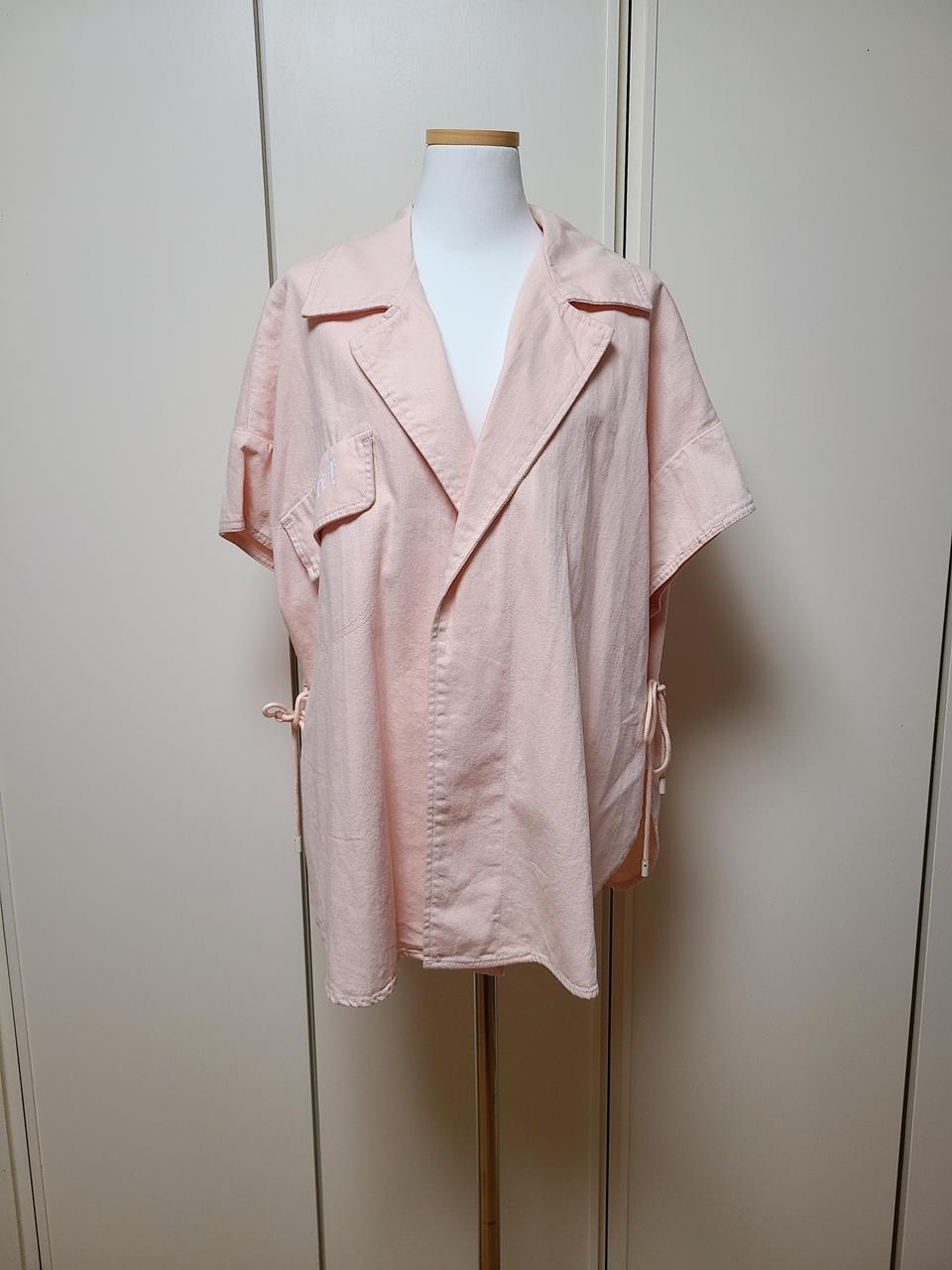 [새상품] 나이스클랍 피치색상 자켓 프리사이즈 정가 299,000원