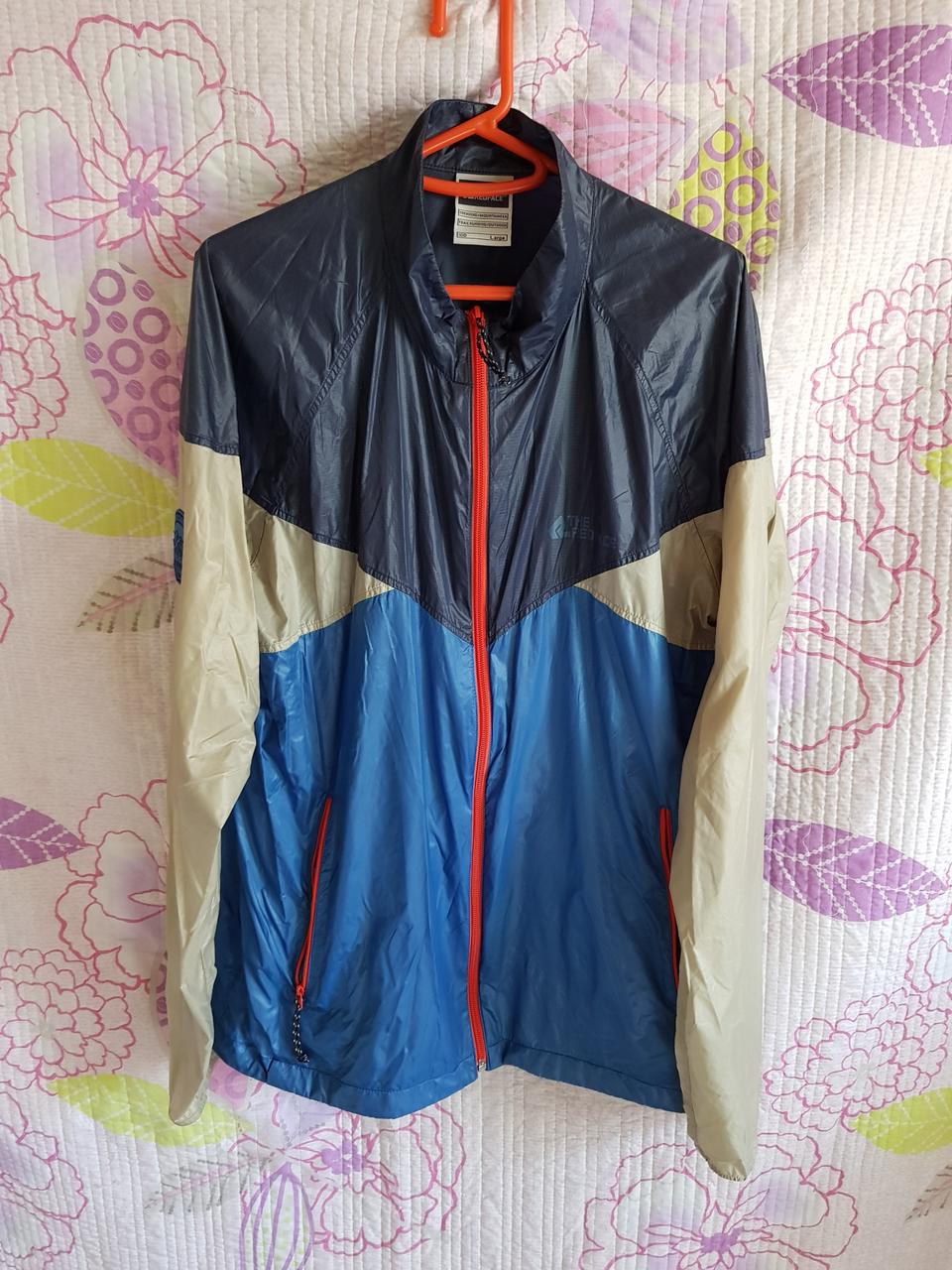 정품레드페이스바람막이100