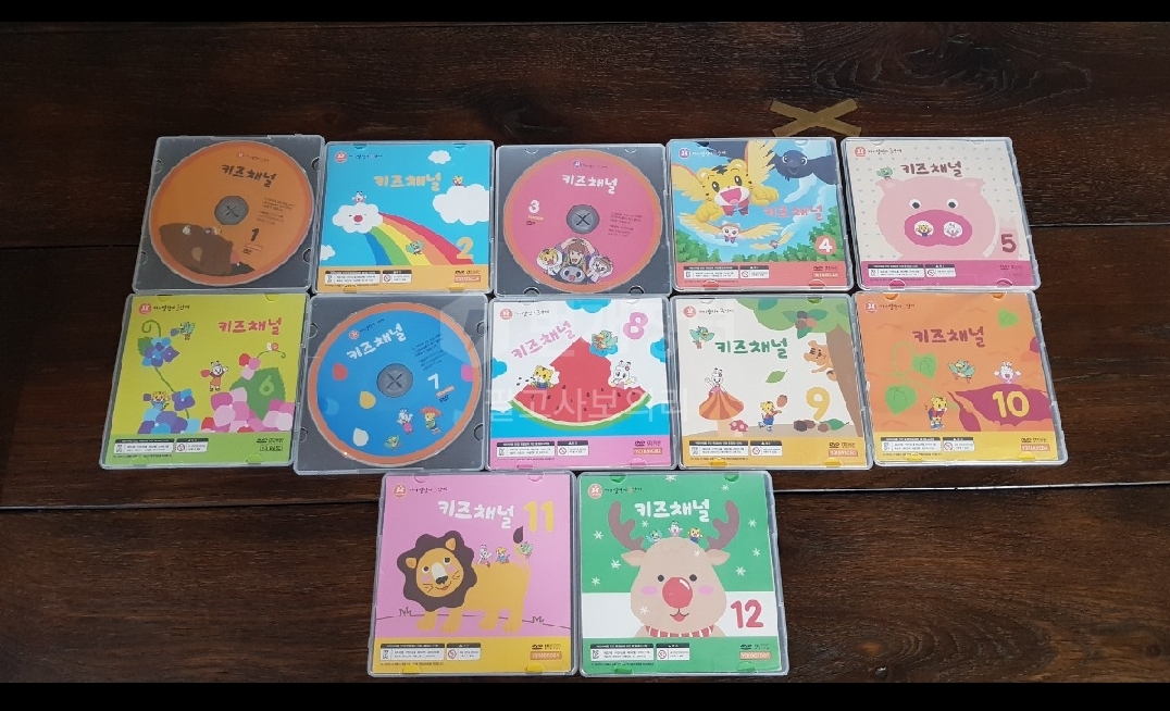 아이챌린지 키즈채널 호비 DVD 유아 교재 영상교구