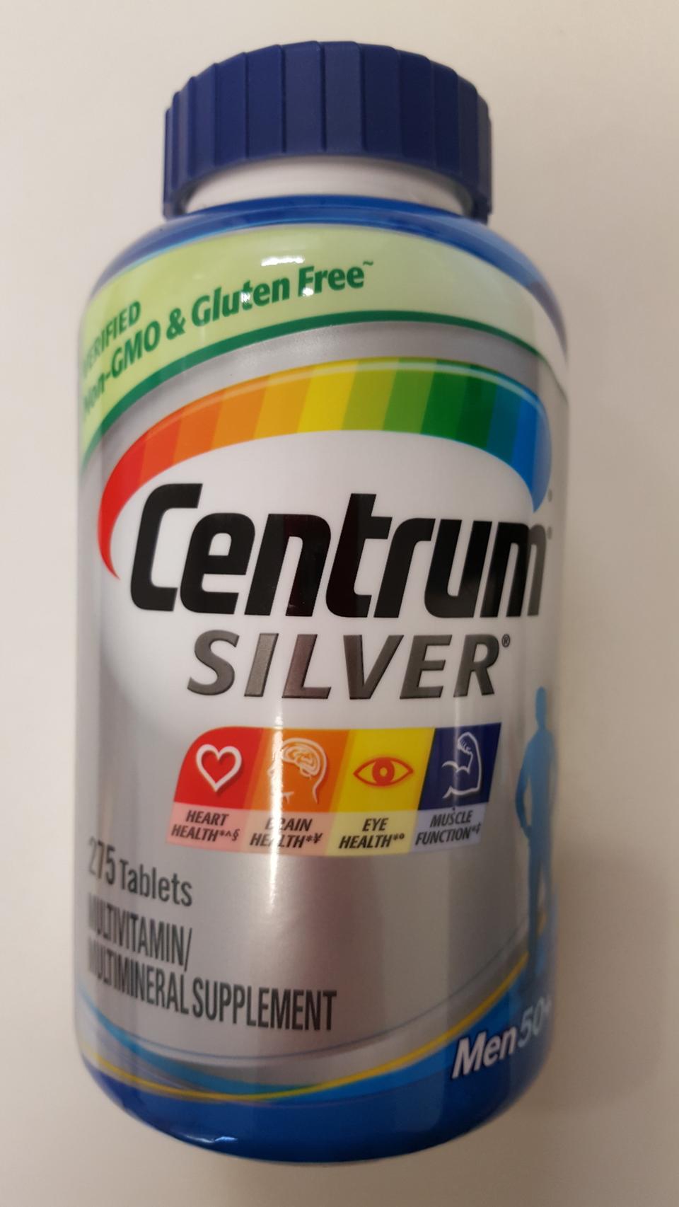 [택포]대용량 센트룸 실버 남성용 275정 팝니다~