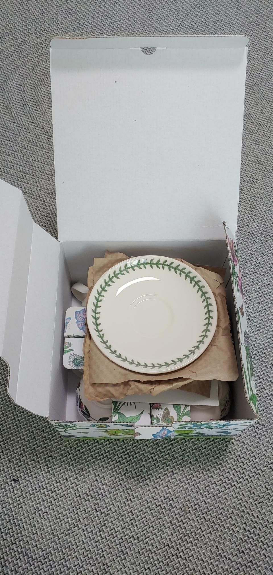 포트메리온 보타닉가든 4인용 커피잔 머그잔 세트