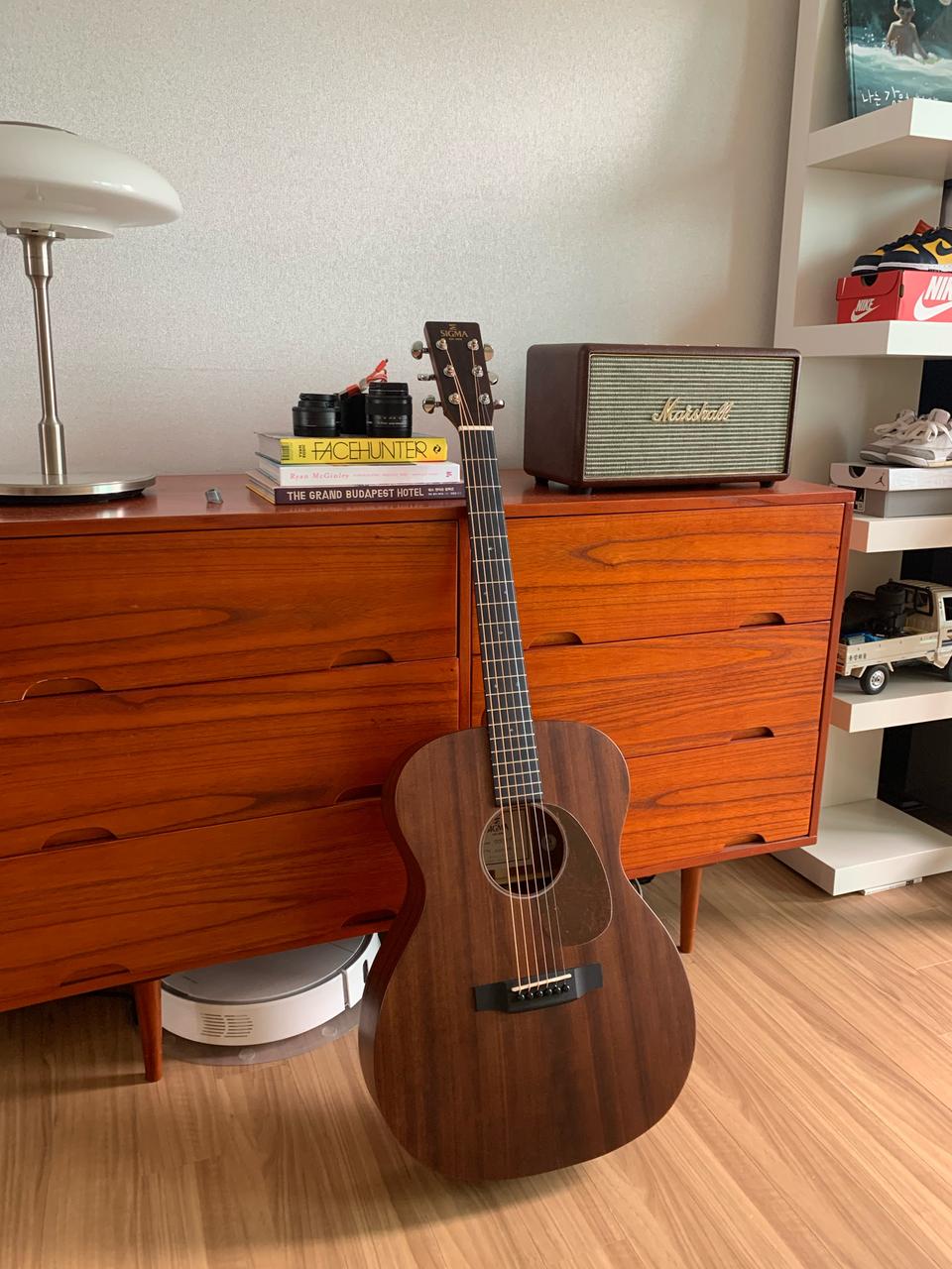 시그마 000m-15 마호가니 기타(피쉬맨 소니톤 픽업 장착)