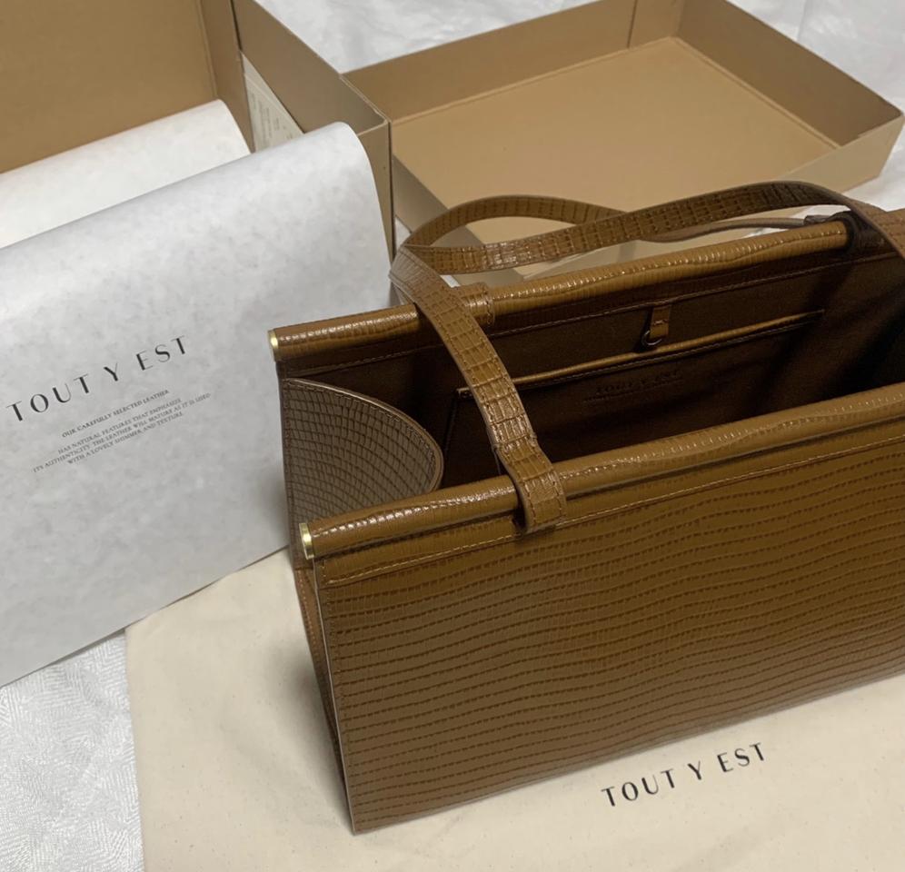 [새상품] 투티에 리자드브라운 가방