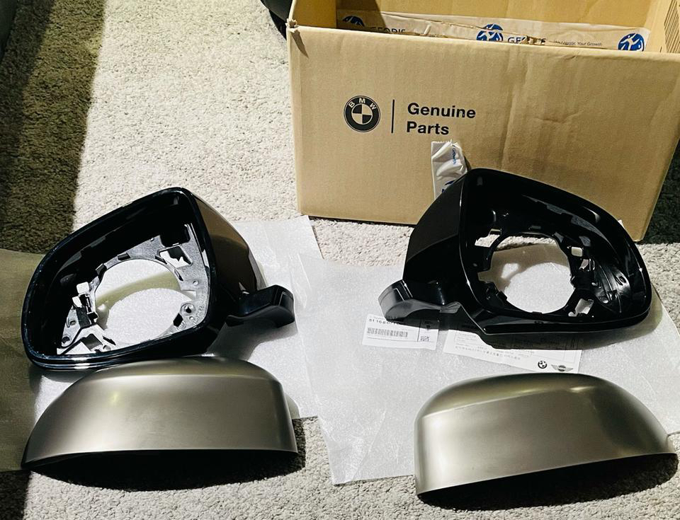 BMW 세륨 미러커버,엠블럼