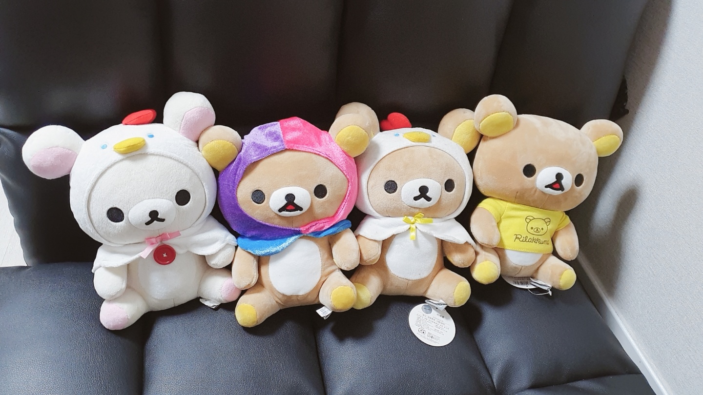 리락쿠마 등 인형 팝니다