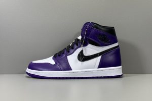 120162 한** 에어 조던 1 레트로 하이 OG 코트 퍼플