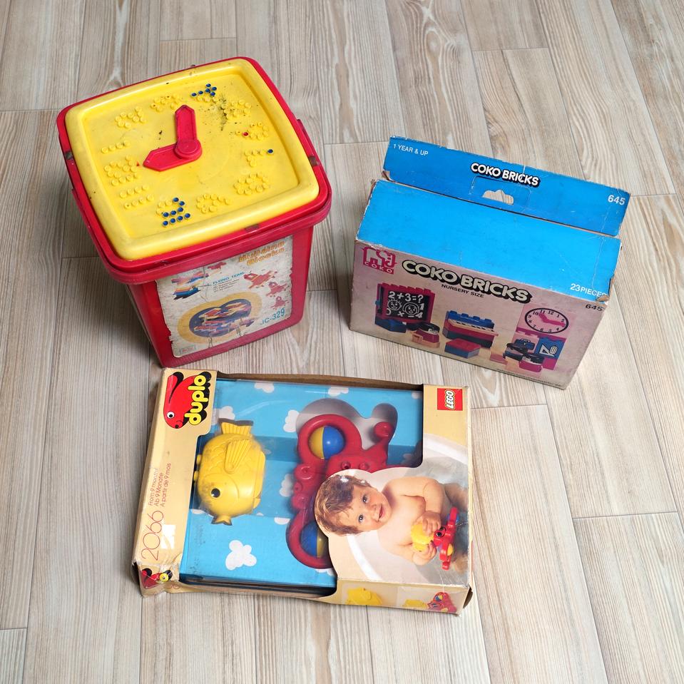고전완구 레고 듀플로 코코브릭 코코블럭 등 올드토이