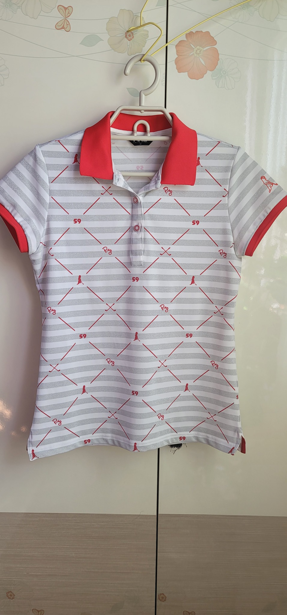 핑 골프 카라 티셔츠