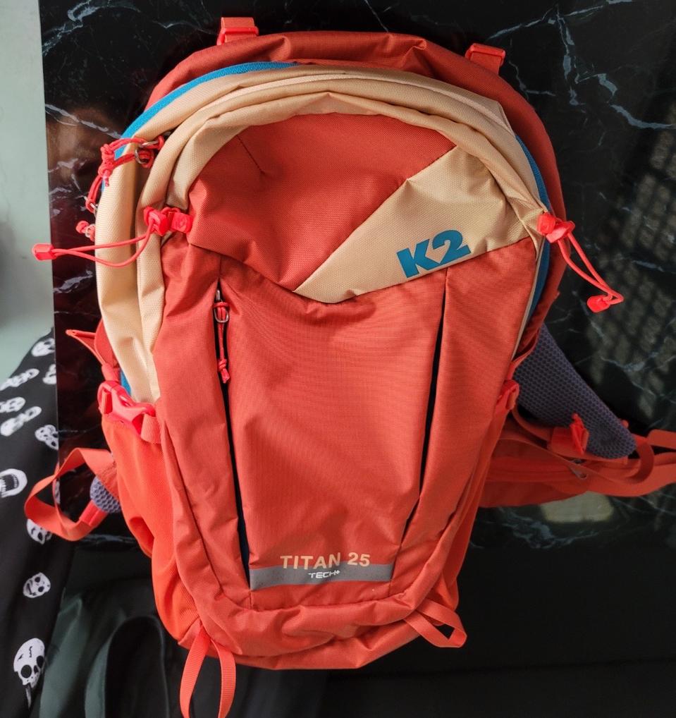 k2등산가방 25L 미사용 인터넷최저가81,000원