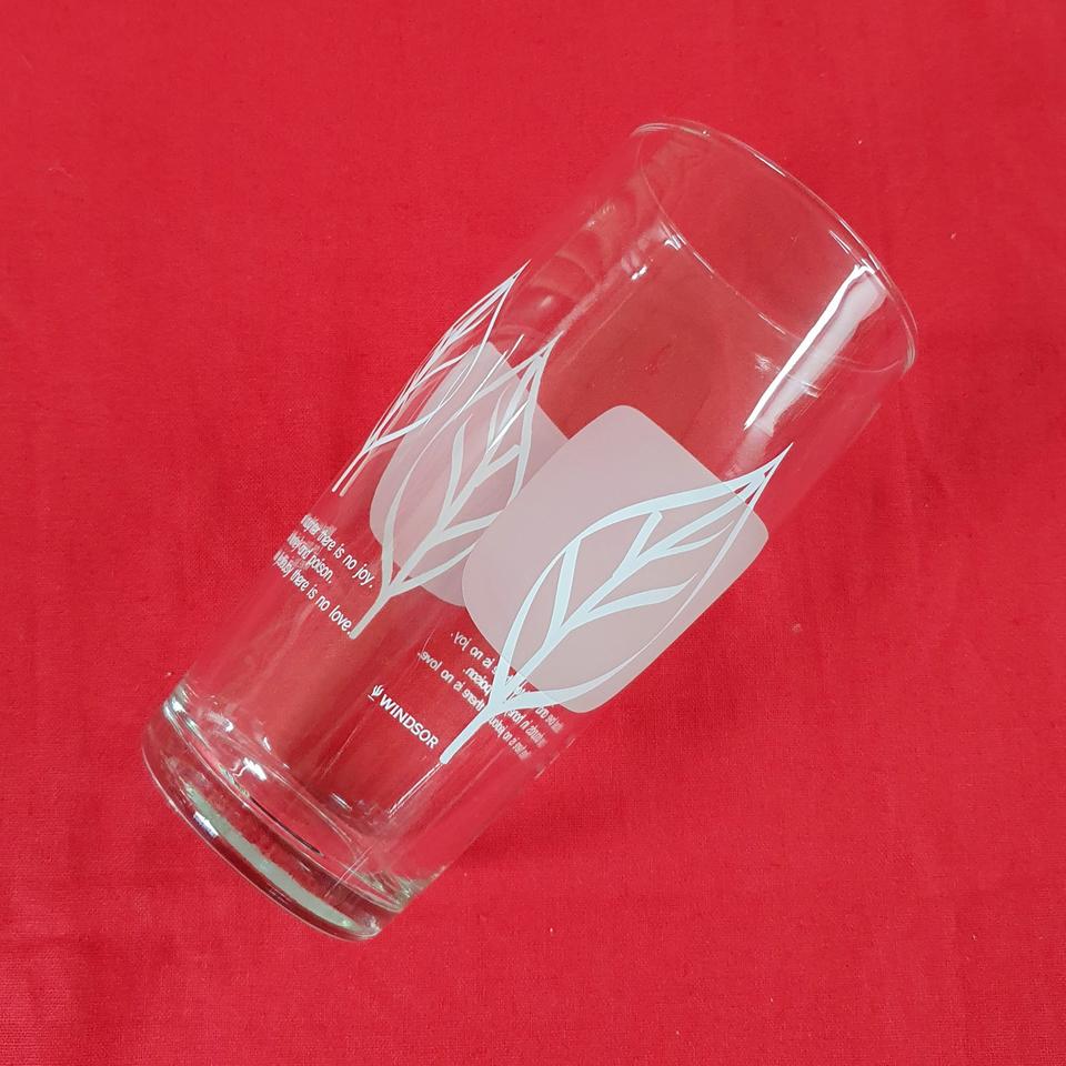 6-40 유리컵 빈티지컵 홈카페컵 옛날컵 쥬스컵