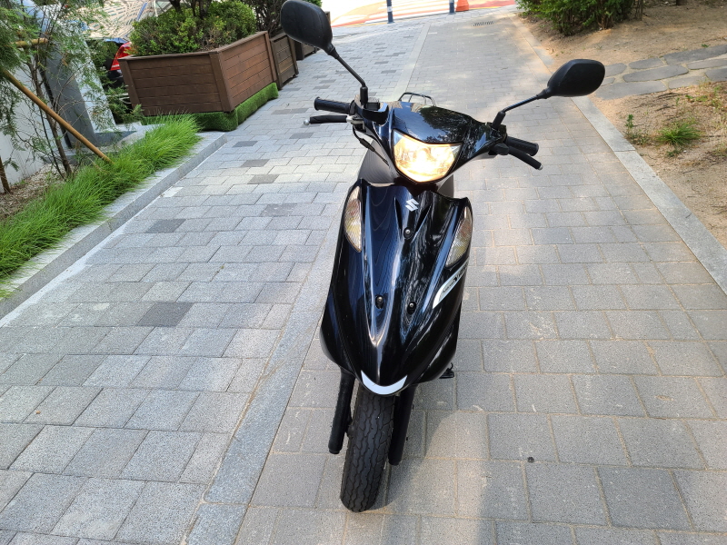 스즈끼 어드레스125 09년식 판매합니다.