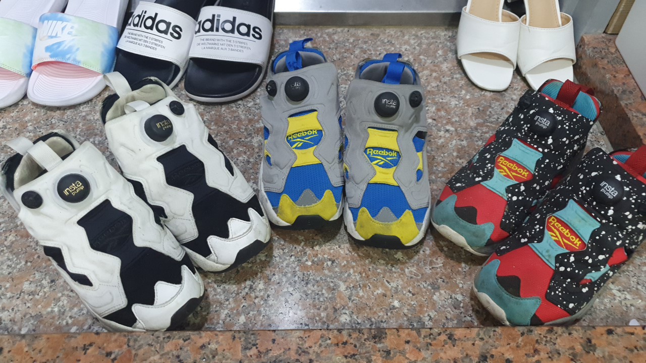 리복 펌프 퓨리 230 황금사이즈