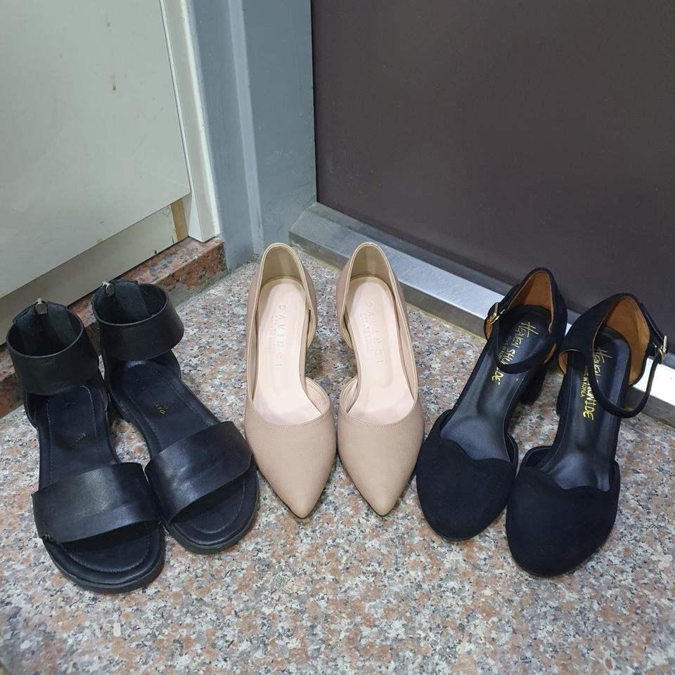 여성 구두 모음