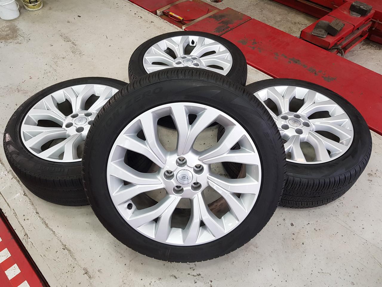 레인지로버 보그 순정 21인치 휠타이어 판매합니다~