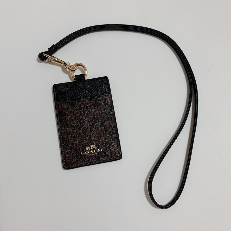 [새상품] 코치 coach 카드 목걸이 카드지갑