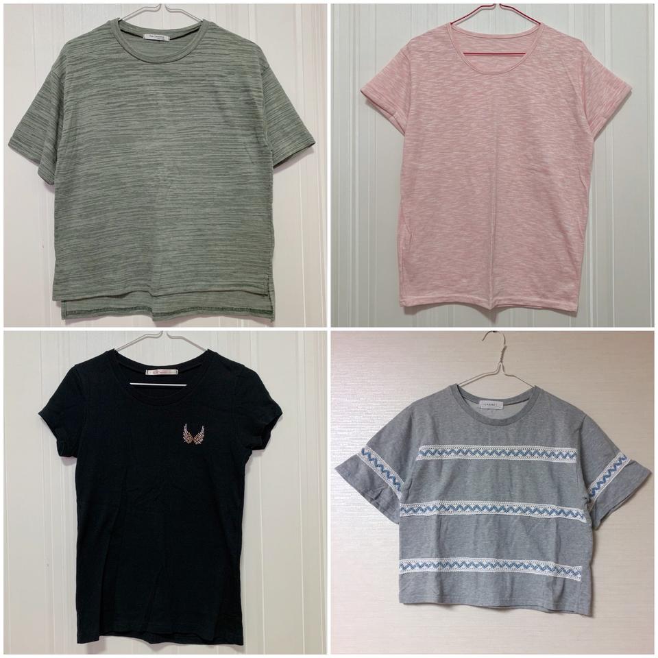 [55-66] 4종세트 여성 티셔츠